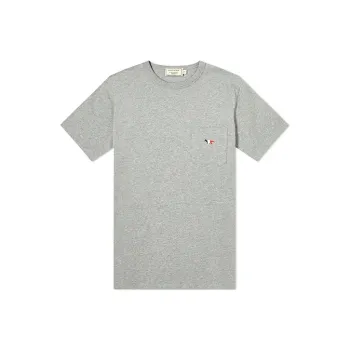 Maison Kitsune T Shirts Men Gray