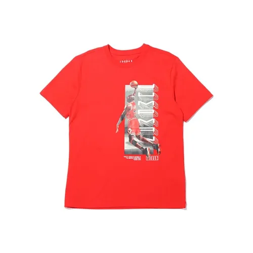 jordan Living T Shirts Men Red