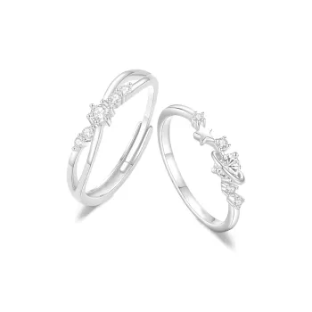 FANFRI 999 Fine Silver Rings Unisex