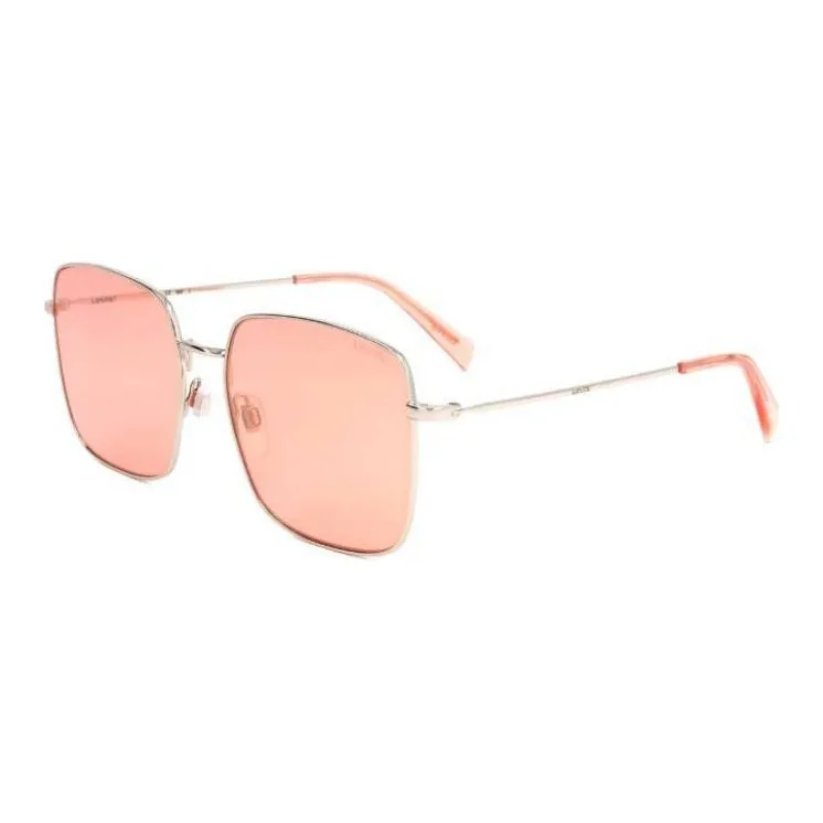 Levi's Metal Square Sunglasses Women's Silver-0