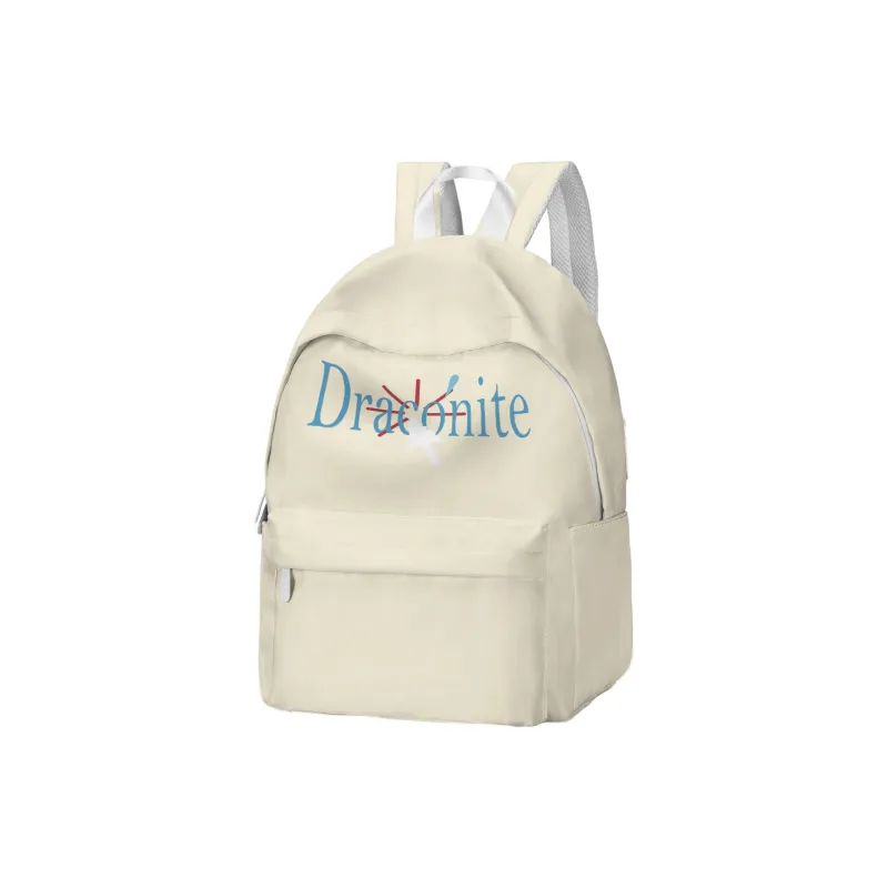 DRACONITE Polyester Backpack Laptop Bags Regular Unisex White-11