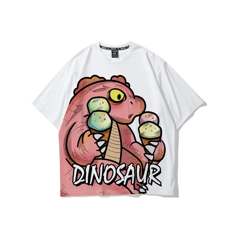 SANSYAS MENGCHONGJUNTUAN Straight T-Shirt Unisex-12