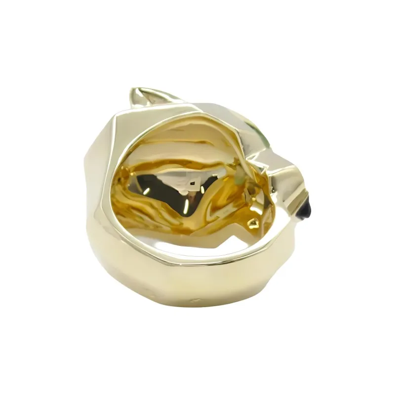 Cartier 2010s 18kt Yellow Gold Panthère De Cartier Multi stone Ring-2