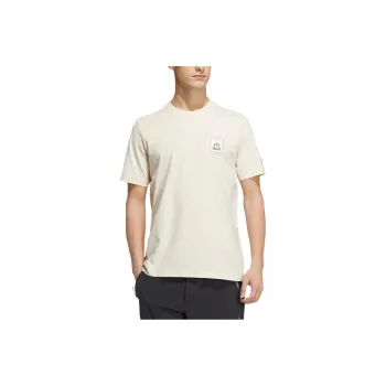 Adidas T Shirts Unisex Beige