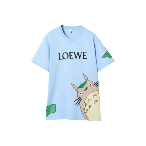 LOEWE T-Shirts Unisex Blue