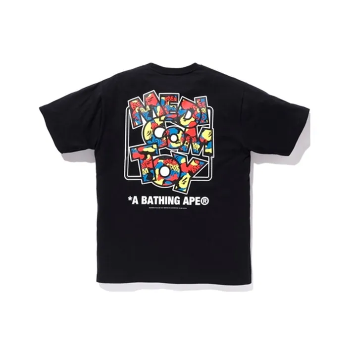 Bape X Medicom Toy Camo Logo Tee-0