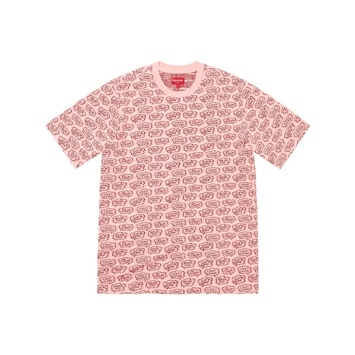 Supreme Word Bubble Jacquard S/S Top-3