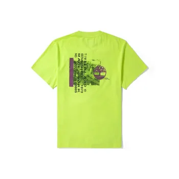 Timberland T Shirt Men's Bright Yellow