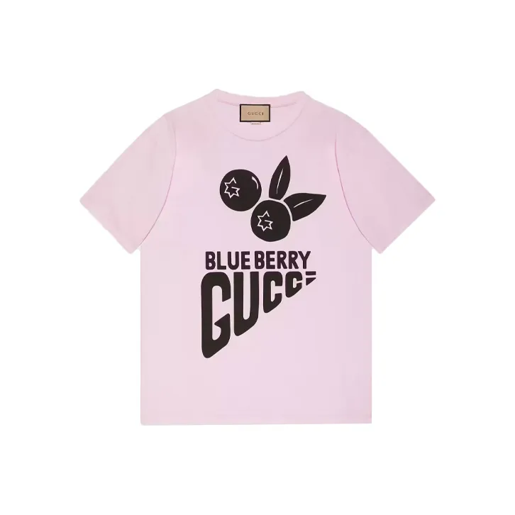 GUCCI T Shirts Men Pink-0