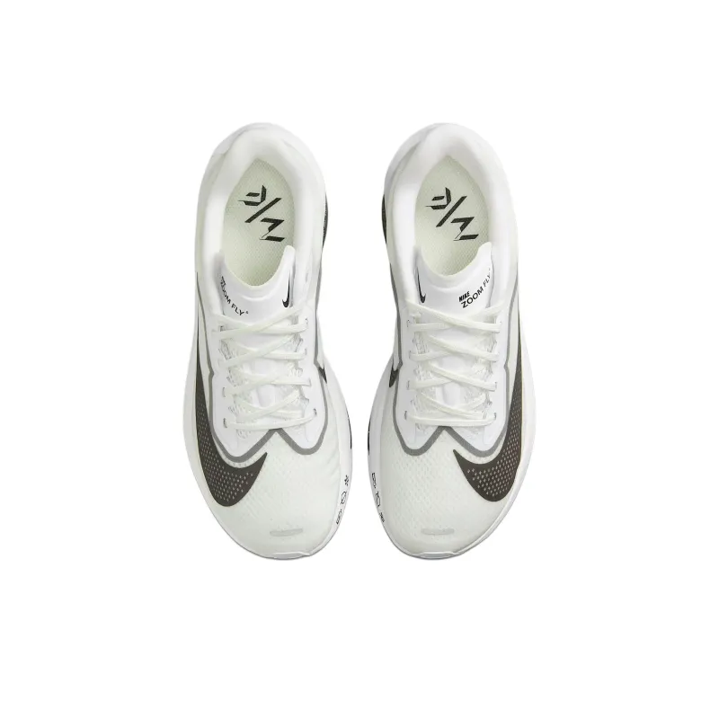 Nike Zoom Fly 6 Anti Slip Wear Resistant Low Top Casual Running Shoes Women's White Gray-2