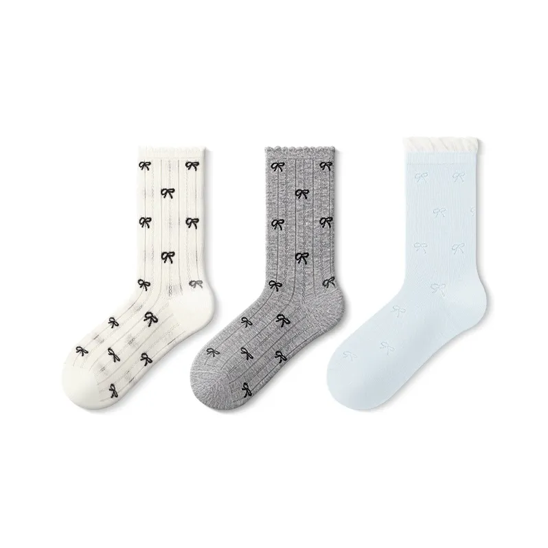 JKN Mid Calf Socks Women's Combo Set-20