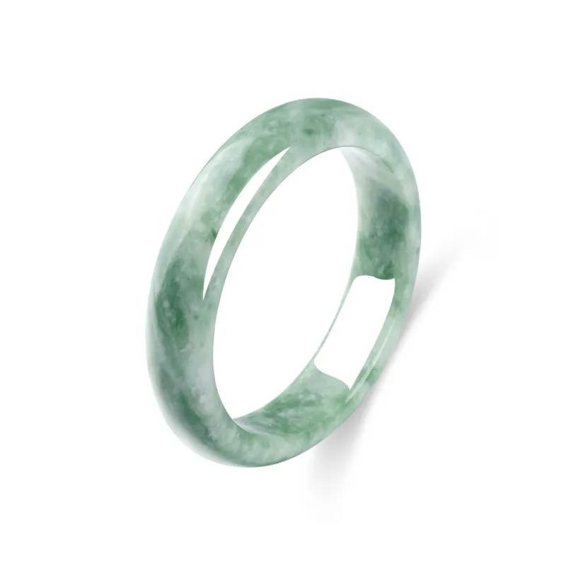 JINZHIFU Guizhou Green Jade Bangles Women's-0