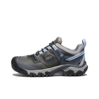 KEEN Ridge Fle Cushioning Wear Resistant Low Top Outdoor Shoes Women's Steel Gray