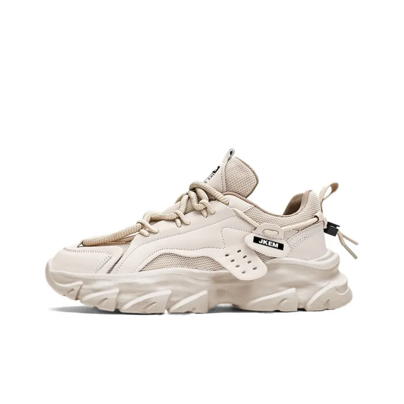 JKEM Height Increasing Lightweight Breathable Low Top Chunky Sneakers Men's-53