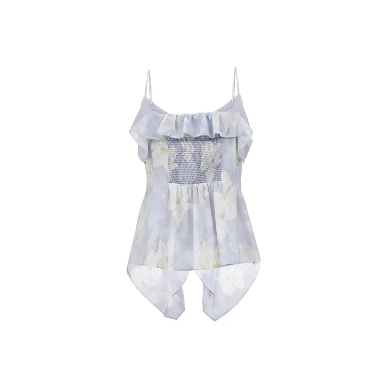 ONLY Camisole Women's Rachel Print Blue-1