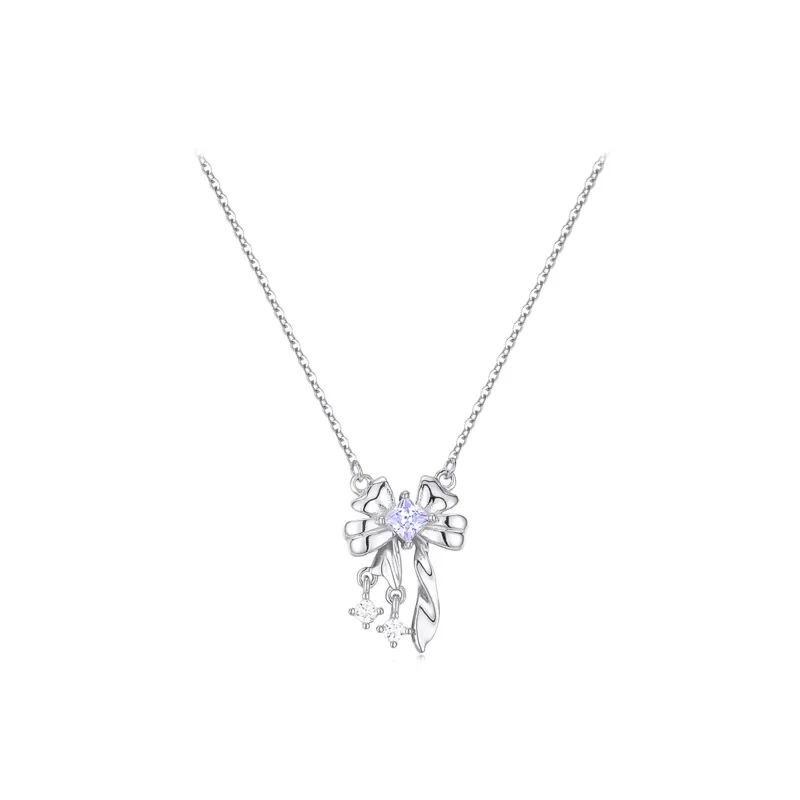 OSSINMI S925 Silver Necklaces Women's-0