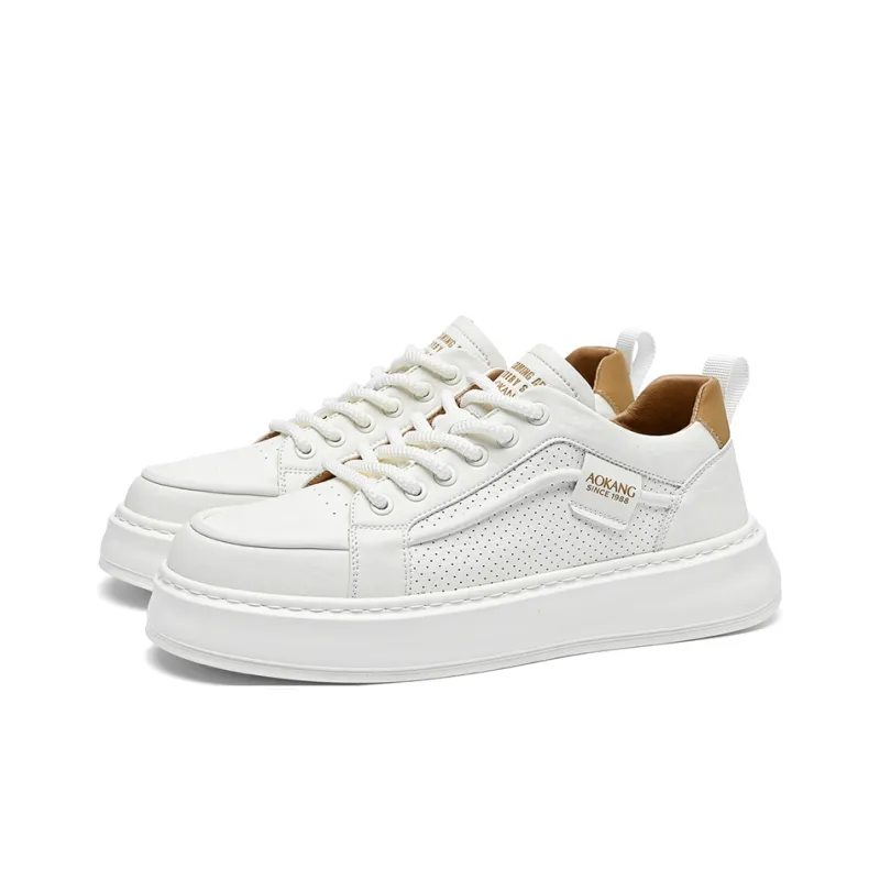 AOKANG Air Force One Series Low Top Skateboard Shoes Men's Box Included-7