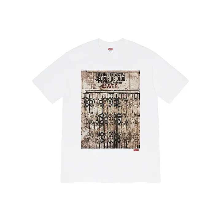 Supreme Martin Wong Iglesia Pentecostal Tee-0
