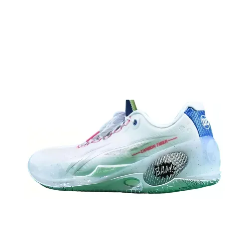 LiNing Wade 808 3 'DC Comics' Wear Resistant Cushioning Balance Low Top Basketball Shoes Men's White Blue