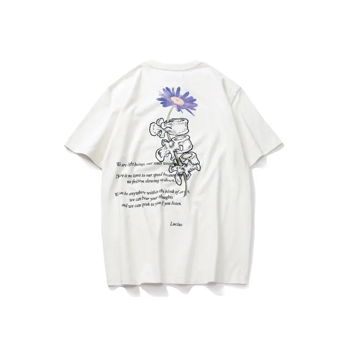 XVESSEL T Shirts Unisex White-0