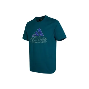 Adidas SS22 Set in Sleeve T Shirt Men's Peacock Green