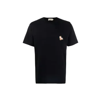 Maison Kitsune T Shirts Unisex Black