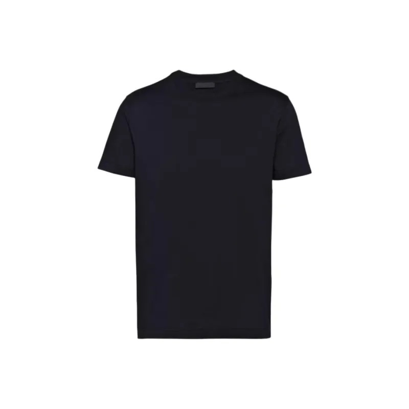 PRADA Logo Patch Crewneck Three Pack T Shirts-5