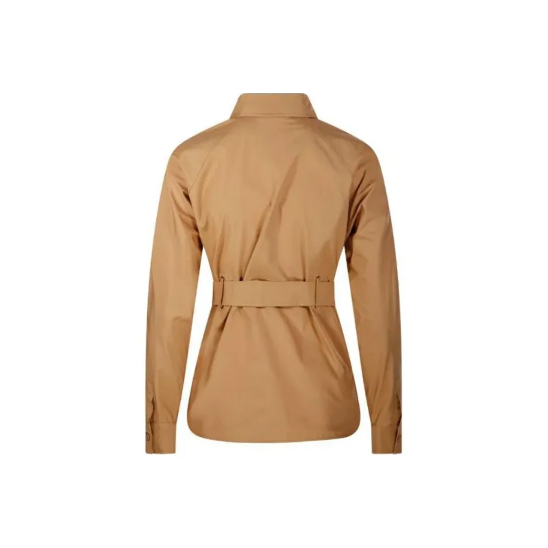 MaxMara Juglas Belted Button Up Shirt-1
