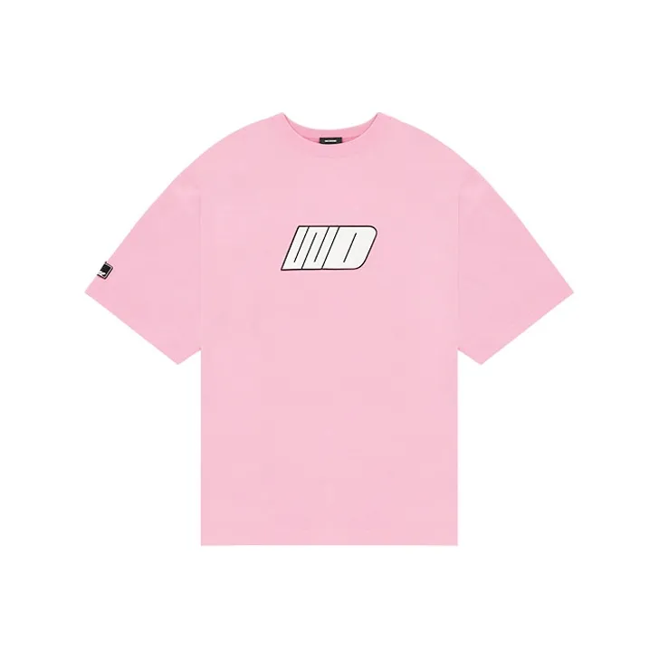 WE11DONE T Shirts Unisex Light Pink-0
