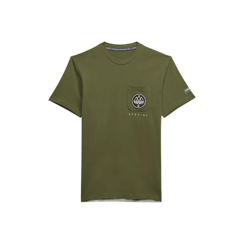 Adidas Originals T Shirt Men's Army Green-0