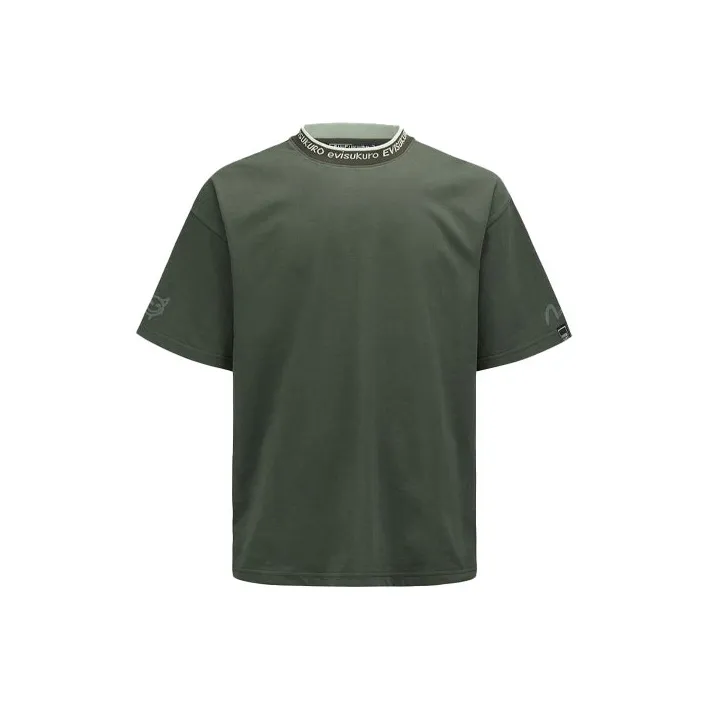 EVISU Drop Shoulder Sleeve T Shirt Men's-0