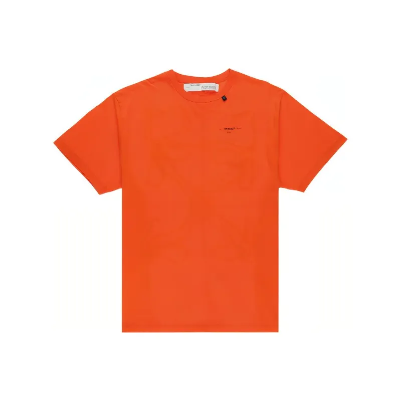 OFF WHITE Oversized Abstract Arrows Embroidered T Shirt-0