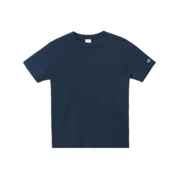 Champion T Shirt Japan Version Unisex Navy Blue