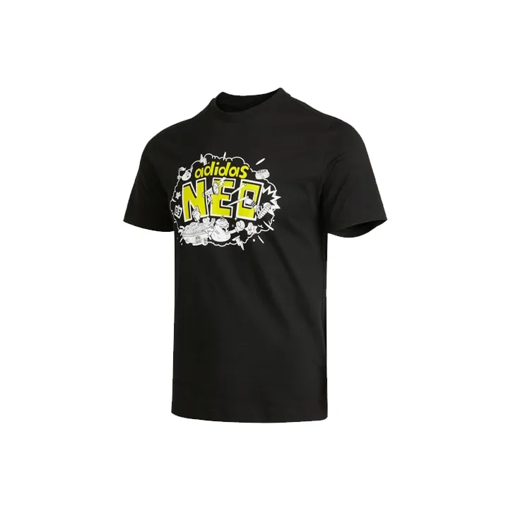 Adidas Neo T Shirts Men Black-0