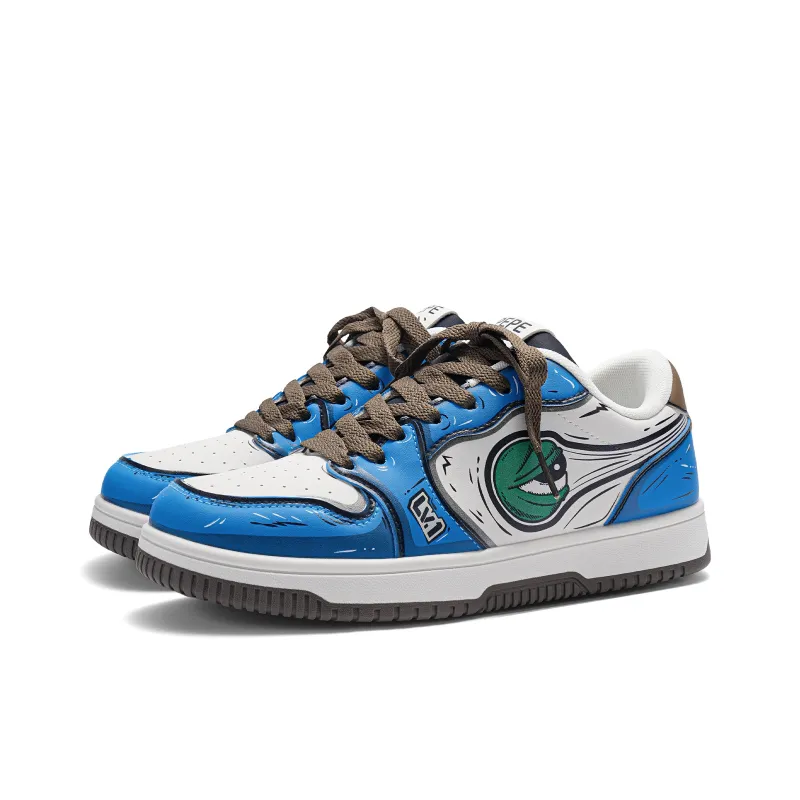 Pepe The Frog Cushioned Wear-Resistant Breathable Low-Top Skateboard Shoes Unisex-22