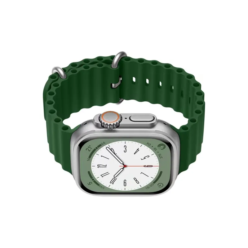 MSSM Watch Bands Apple Compatibility 210mm Silicone Material-11