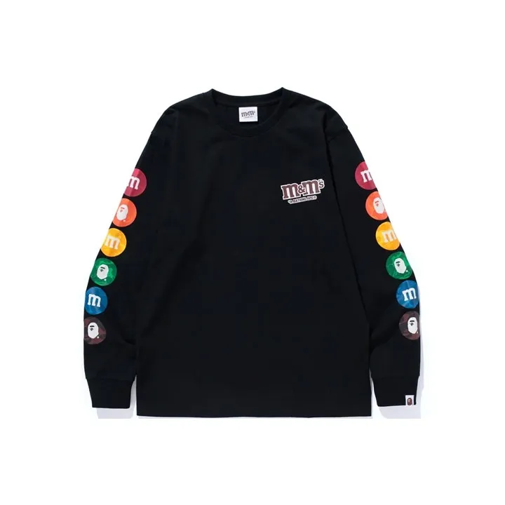 Bape X M&M's Mens Long Sleeve Tee-0