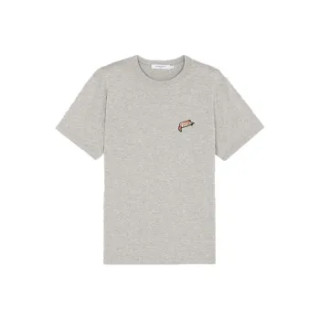 Maison Kitsune T Shirts Unisex Gray