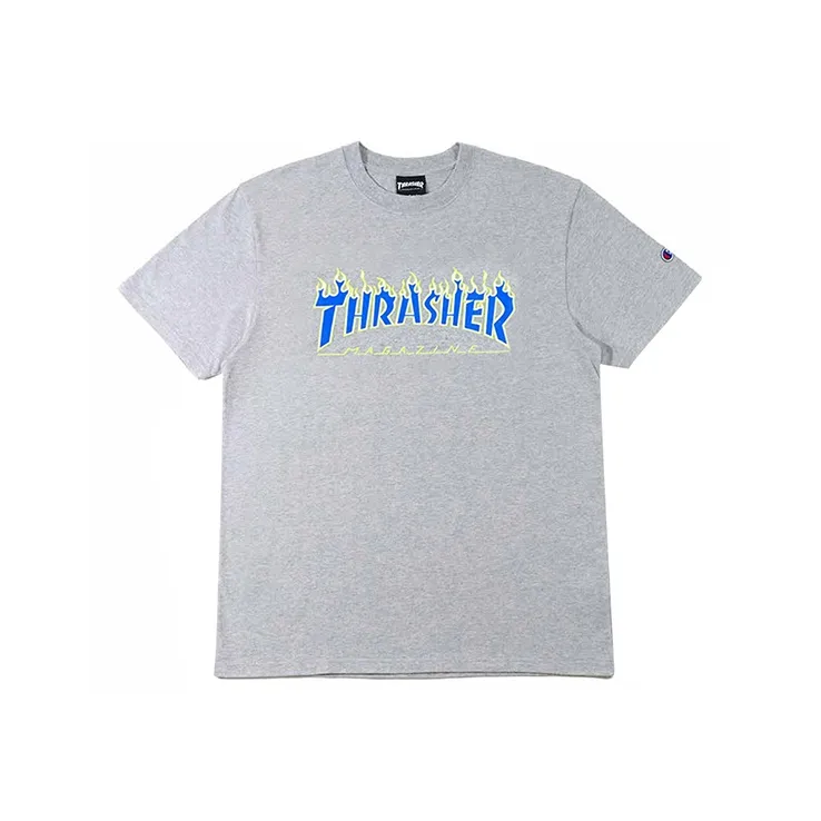 Champion X Thrasher T-Shirts Unisex-2