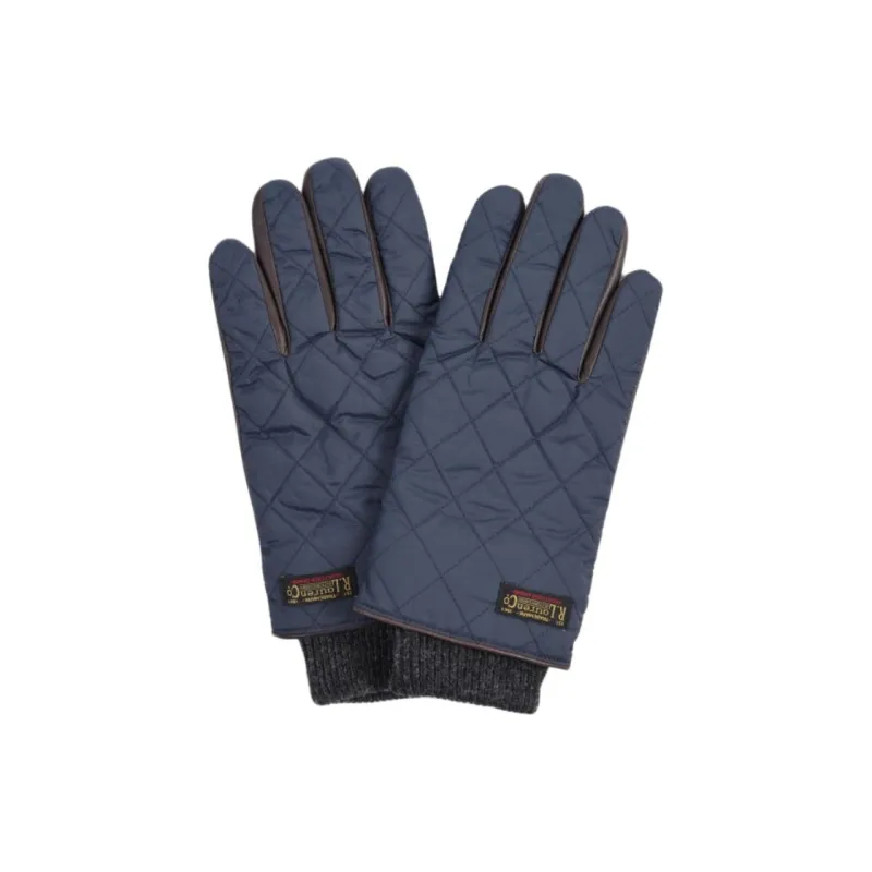 Polo Ralph Lauren Polyester Sheepskin Gloves Unisex Blue-2