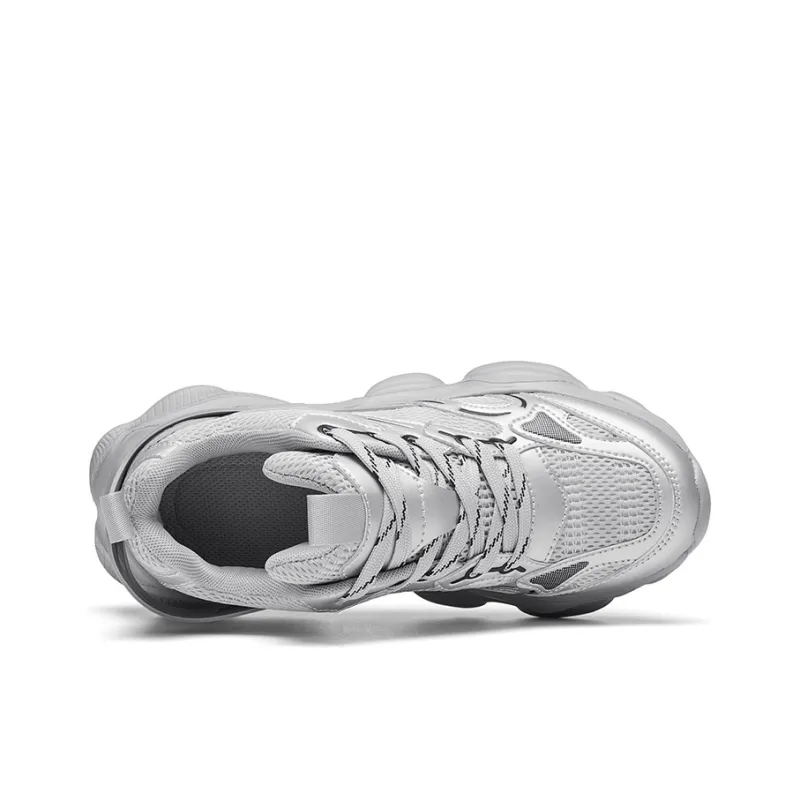 Budding Bear Anti Slip Wear Resistant Breathable Lightweight Height Increasing Low Top Chunky Sneakers Men's Box-3
