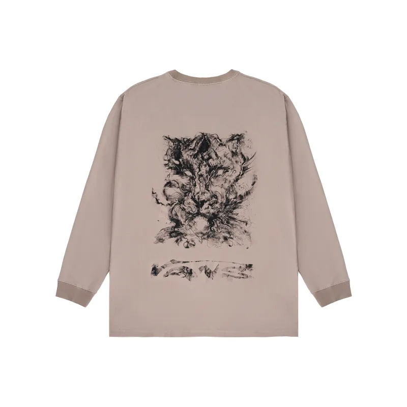 Vans Tiger Collection T Shirts Unisex Camel-0