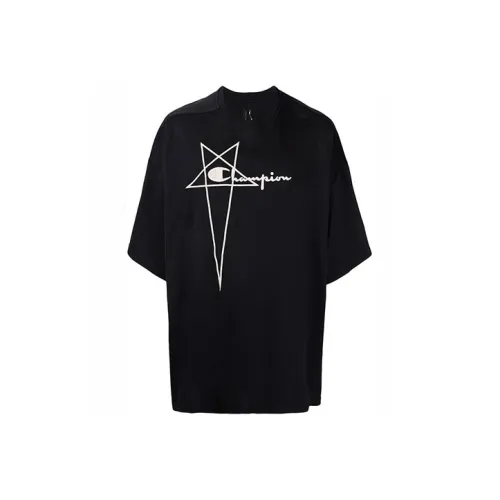 RICK OWENS/RO x Champion SS22 T Shirt Men's Black