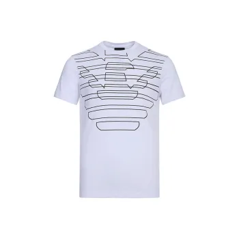 EMPORIO ARMANI T Shirts Men White