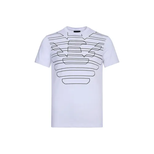 EMPORIO ARMANI T Shirts Men White