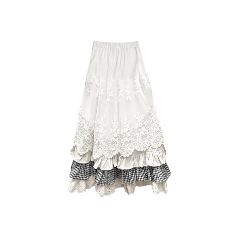 JOLLIGHT Casual Long Skirt Women's-1