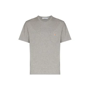Maison Kitsune T Shirts Men Gray