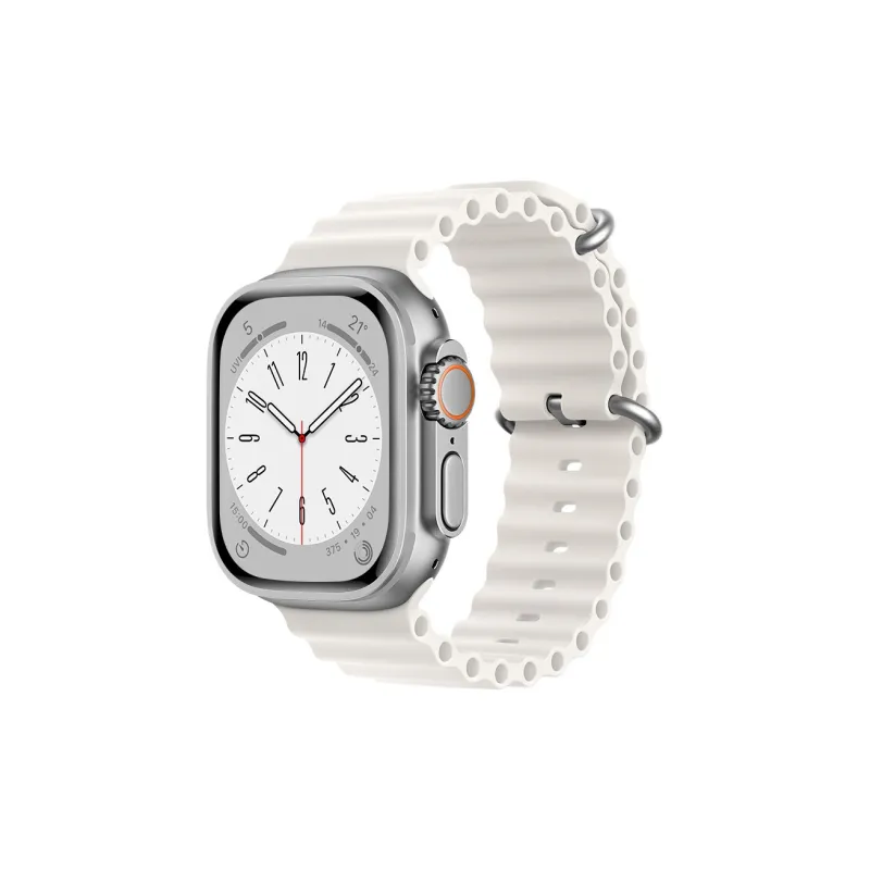 MSSM Watch Bands Apple Compatibility 210mm Silicone Material-4