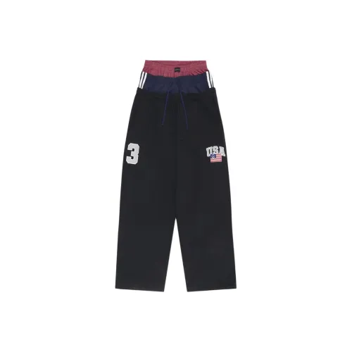 GRAILZ SS25 PROJECT G/R SS25 COLLECTION 6 NEW THROW BACK Collection Knitted Sweatpants Unisex