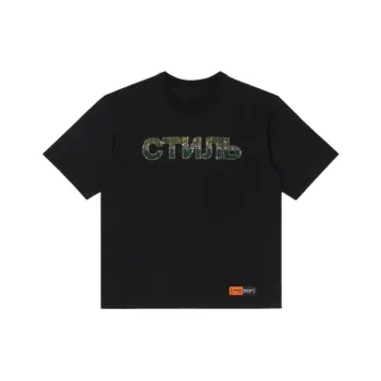 HERON PRESTON T Shirts Men Black